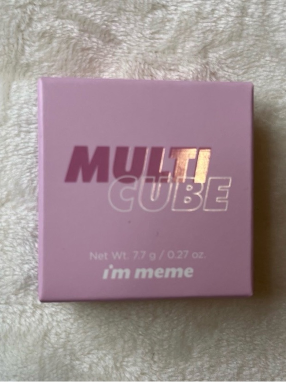I'm Meme Multi Cube Eyeshadow Palette — 06 Icy Taro - Picture 3 of 6
